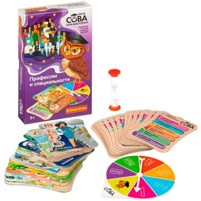 Игра-викторина Умная Сова Профессии и специальности Bondibon ВВ4005